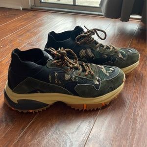 SNKR Project camo chunky sneakers